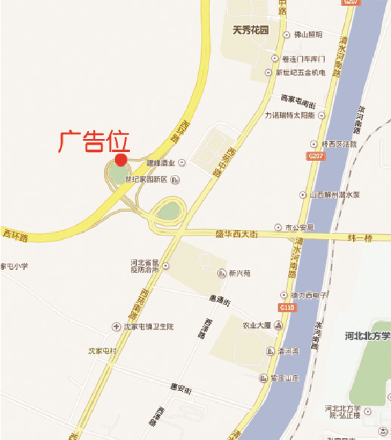 張家口橋體廣告投放位置