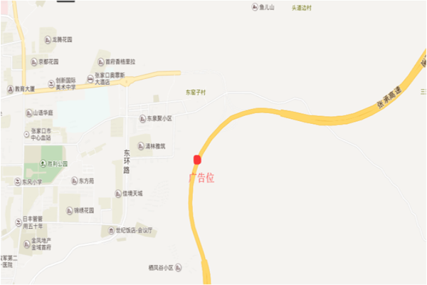 張承高速跨線橋廣告資源點(diǎn)位